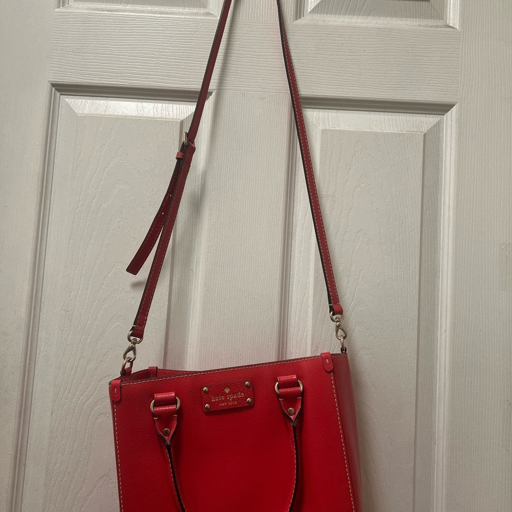Kate Spade Cherry Red Crossbody Bag